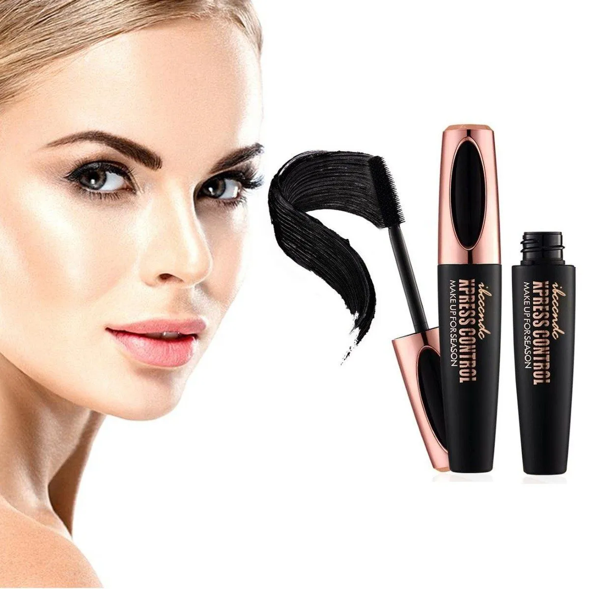 4D Voluminous Extension Eyelash Silk Fiber Mascara