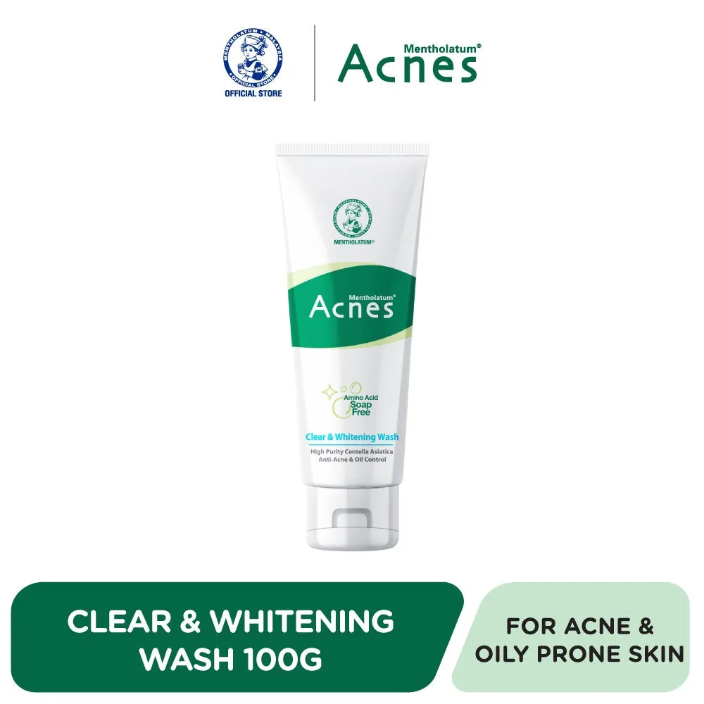ACNES Clear & White Creamy Wash 100G NEW