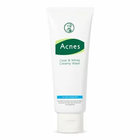 ACNES Clear & White Creamy Wash 100G NEW