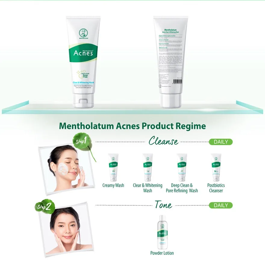ACNES Clear & White Creamy Wash 100G NEW