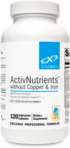 ACTIVNUTRIENTS WITHOUT COPPER & IRON