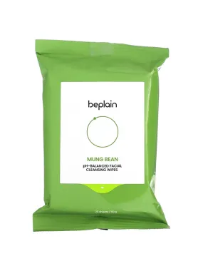 BEPLAIN Mung Bean PH Balanced Facial Cleansing Wipes 20pcs