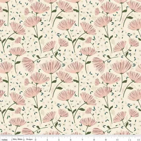 Blush n' Butterscotch by Simple Simon and Company for Riley Blake Designs - Main Cream - C15590-CREAM - Sold in 1/2 yard increments