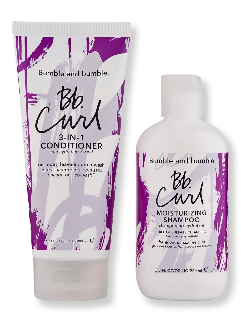 Bumble and bumble Bb. Curl Moisturizing Shampoo 8.5 oz & 3-In-1 Conditioner 6.7 oz