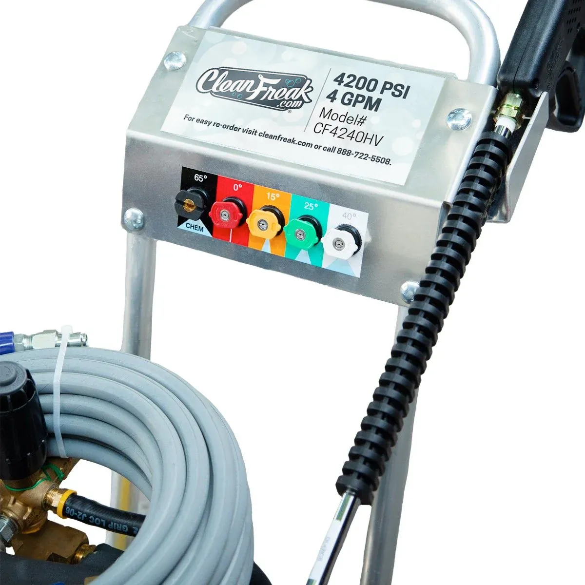 CleanFreak® Honda GX390 Engine 4.0 GPM Pressure Washer (Gas) - 4,200 PSI