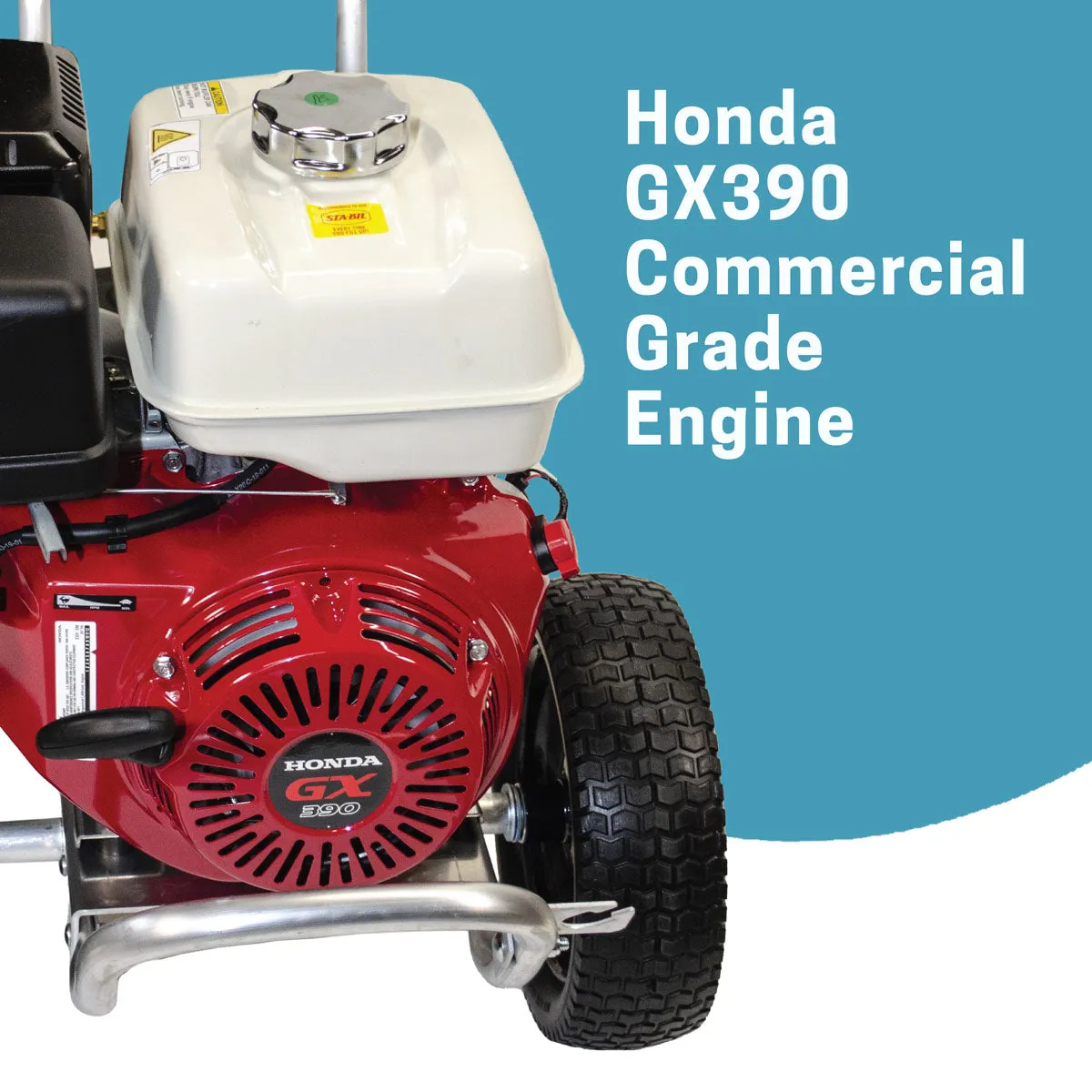 CleanFreak® Honda GX390 Engine 4.0 GPM Pressure Washer (Gas) - 4,200 PSI