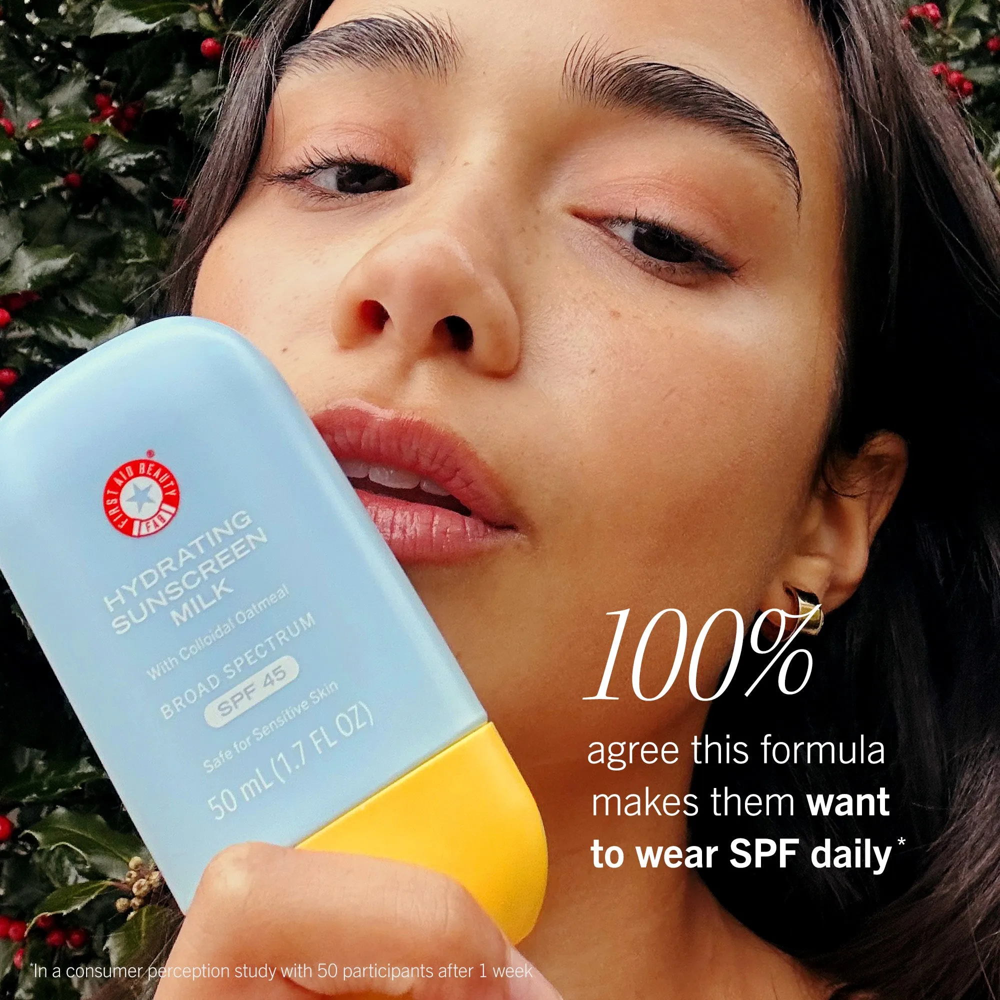 Hydrating Sunscreen Milk with Colloidal Oatmeal Broad Spectrum 45
