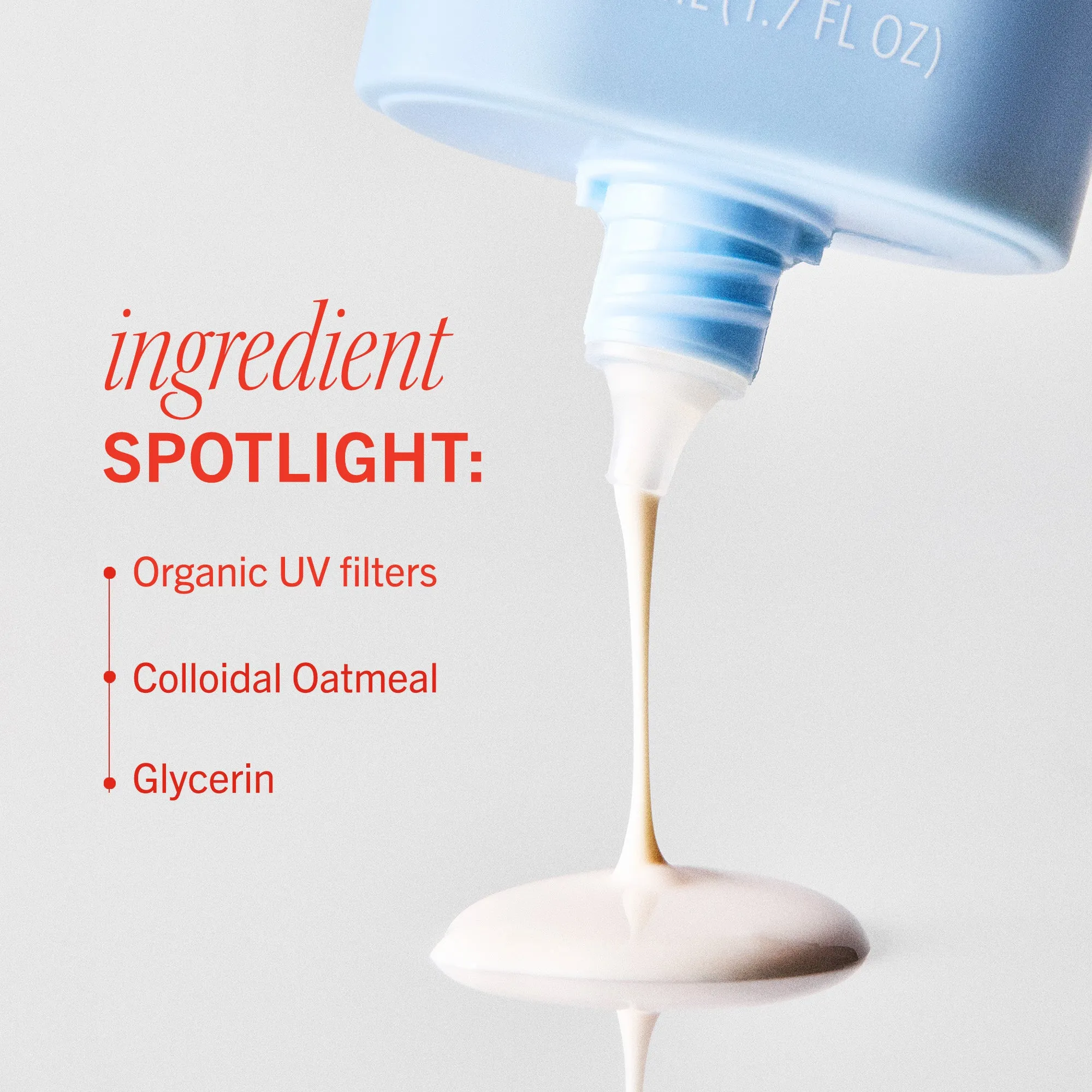 Hydrating Sunscreen Milk with Colloidal Oatmeal Broad Spectrum 45