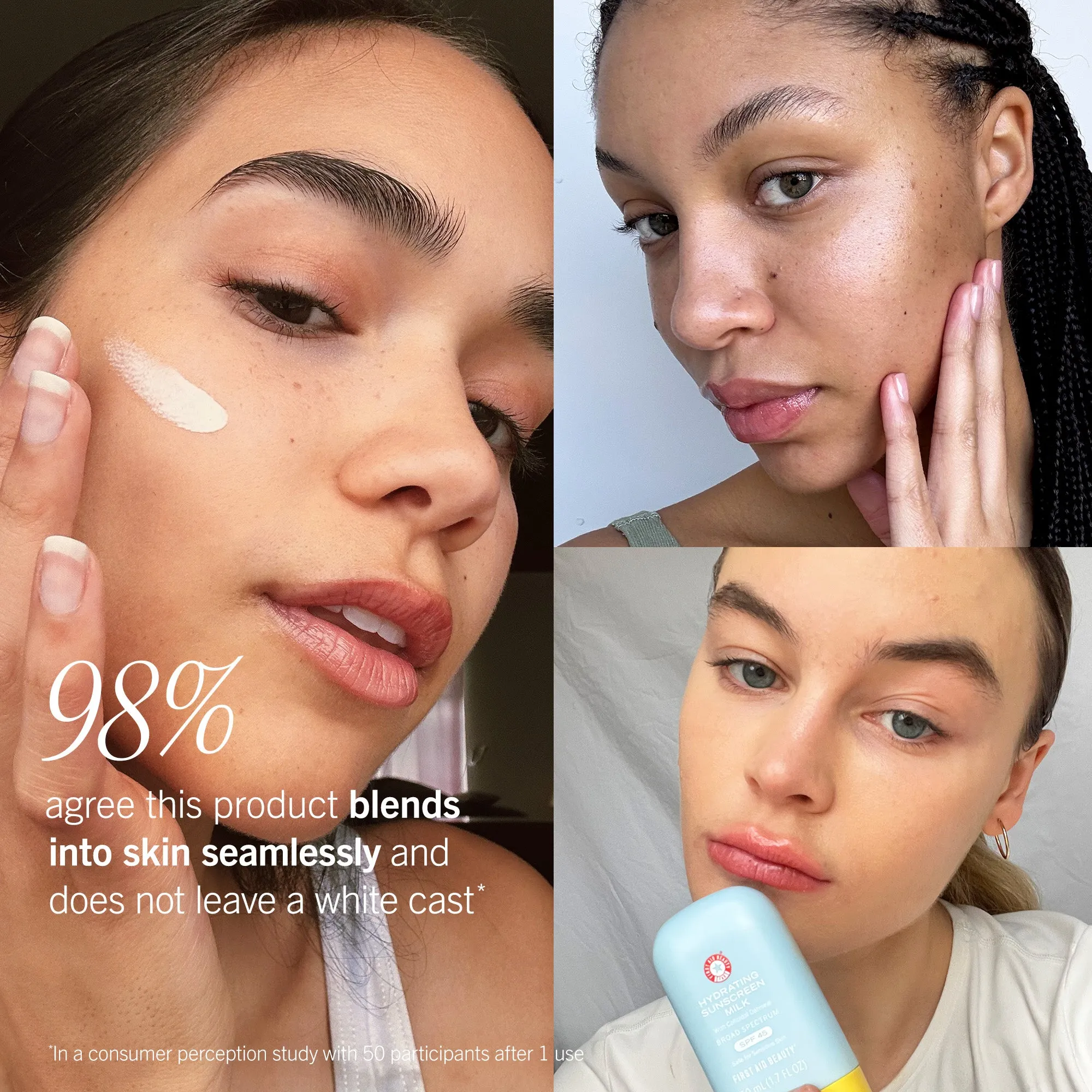 Hydrating Sunscreen Milk with Colloidal Oatmeal Broad Spectrum 45