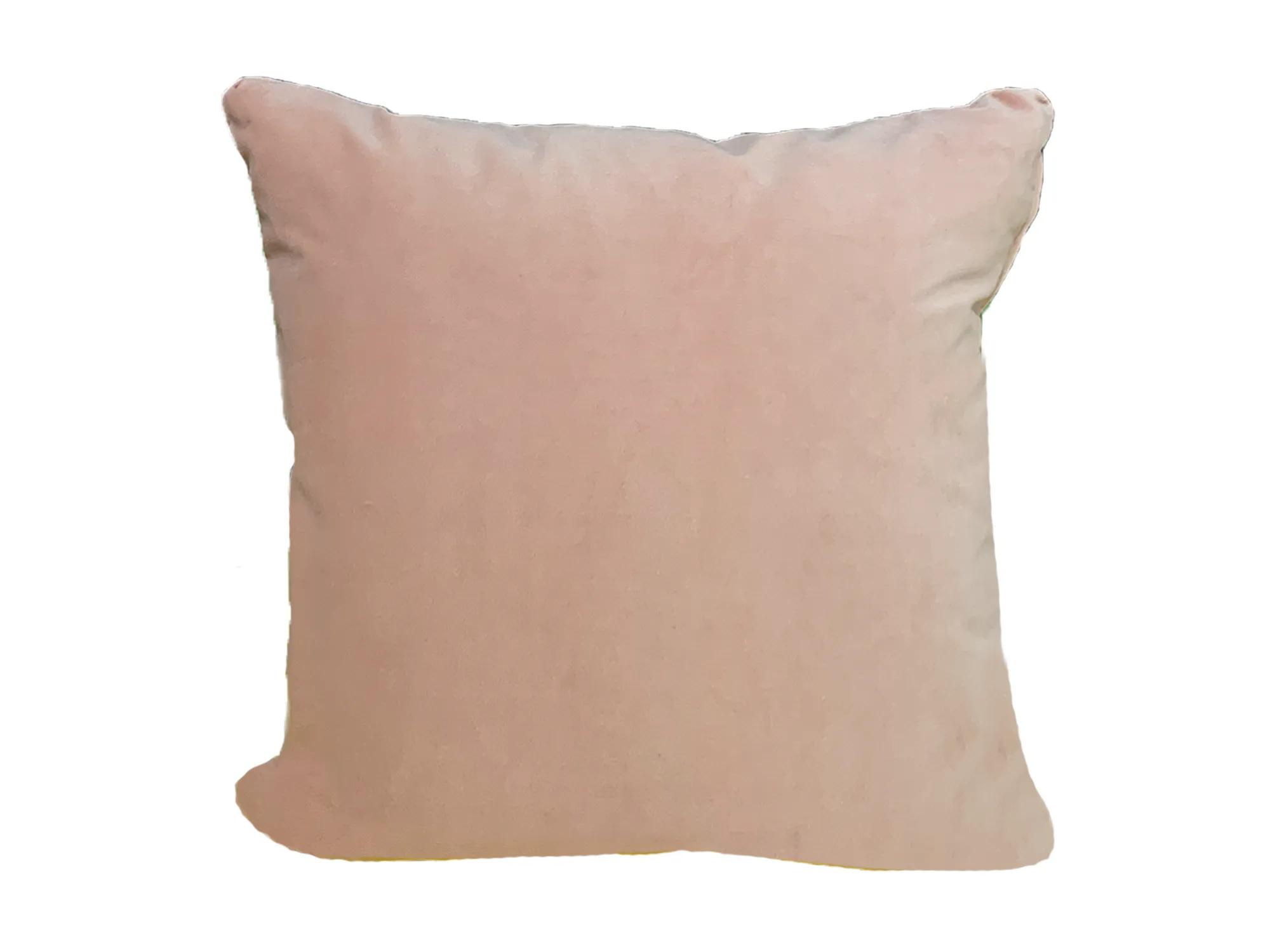 MICROSUEDE PILLOW - BLUSH PINK