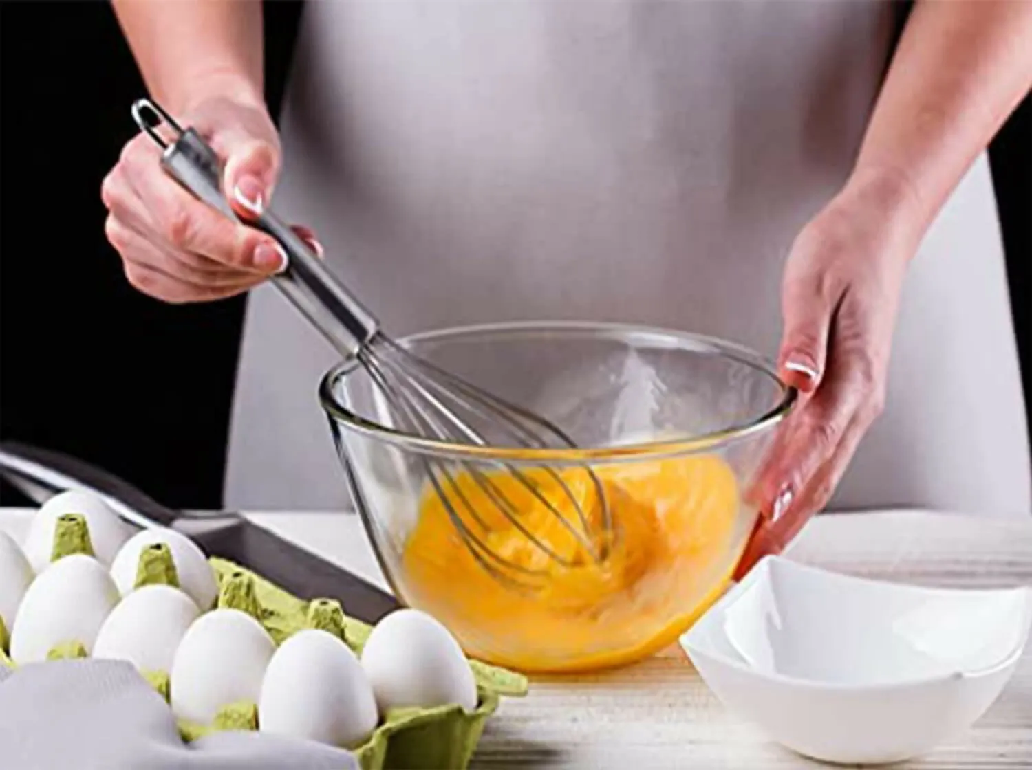 Multispace Stainless Steel Handle Balloon Whisk Egg Beater