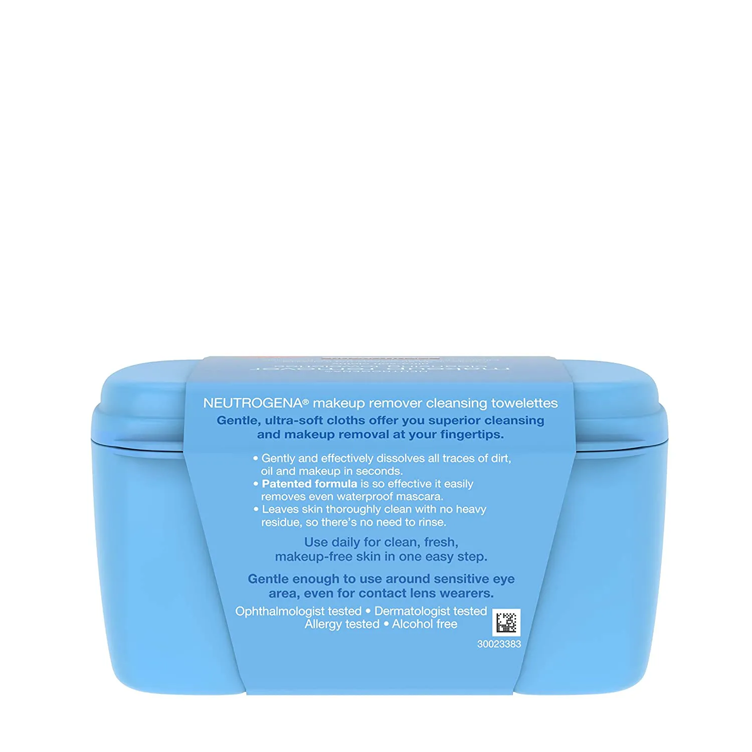 Neutrogena Makeup Remover Facial Cleansing Towelettes, Daily Face Wipes to Remove Dirt, Oil, Makeup & Waterproof Mascara, Gentle, Alcohol-Free, 25 Ct