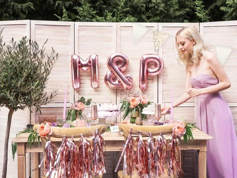 Party Bunting - Blush & Gold (2.1m)