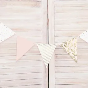 Party Bunting - Blush & Gold (2.1m)