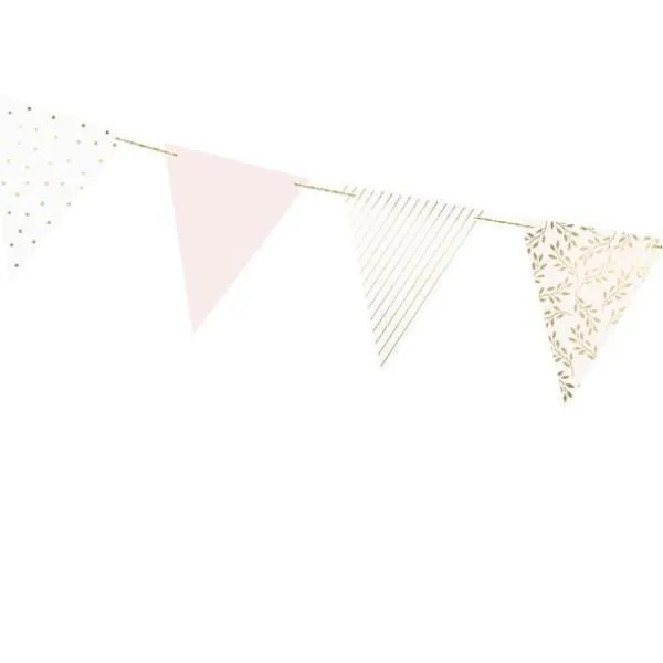 Party Bunting - Blush & Gold (2.1m)