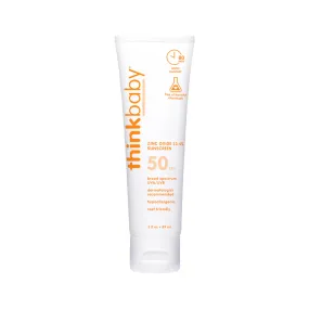 thinkbaby safe sunscreen SPF 50  3oz
